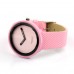 Women Quartz colourful leather watch