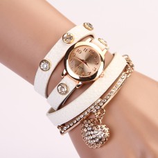  Ladies Quartz  Chain  Heart Wristwatch